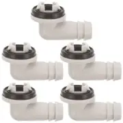 5 Pcs Ac Drain Hose Fitting Pipe Air Conditioner Drip Pan Supplies Mini