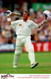 Alec Stewart England Old Player Cricket Photo 9