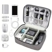 Electronics Organizer Waterproof Travel Bag for Accessories Case,Cable,Phone etc