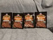 4 pack McCormick Grill Mates Brown Sugar Bourbon Marinade 1.25oz ea BB 05/2024