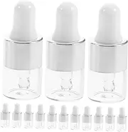 Happyyami 30Pcs Transparent Essential Oil Dropper Bottles Containers for DIY Aromatherapy Cosmetics and for Sharing and Storage