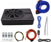 Car Audio Component 120w Car Audio System: 10-inch Powered Subwoofer Body, Pure Bass, and Under-seat Mounting of Ultra-Slim Speakers Car Speaker Tweeters