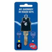 CARLTON BLUES GUERNSEY " AFL COLLECTORS KEY BLANK COLLECTORS KEY LW4
