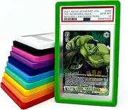 The Hobby Lair Bumper Guard for PSA Graded Cards ONLY | Shield Your Slabs! | Ultimate Edge Protector Bumper | 1 Pack Green