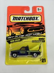 Matchbox GMC Wrecker #21 1994 Neon Yellow - New in Orginal Package - USA