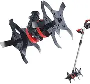 Garden Tractor Plow - Heavy-Duty Sturdy Disc Harrow Plow,Erosion-Resistant Lawn Scarifiers Ditching Wheel for Garden Farm Orchard Field Soil Tractor