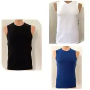 New 1 & 3 Mens Dockers Muscle shirt Polyester/Spandex, ~ M L XL