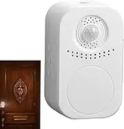 Door Ringer – Welcome Voice Message | Smart Welcome Ringtone with Motion Sensor and Input Alarm for Indoor and Outdoor Home Apartment and Store and