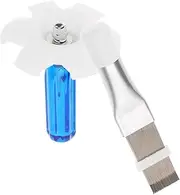 COOLHIYA 2pcs Fin Comb Cleaning Tool for Air Conditioners Radiator Brush for Optimal Cooling Performance Portable Design