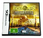 Jewel Quest Mysteries 2 Midnight Heart Nintendo DS 2DS 3DS Game *Complete* (Preowned)