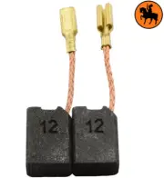 Carbon Brushes ELU WS31B grinder - 6.4x10x14mm - With Auto Stop