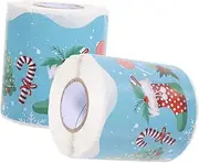 NUOBESTY 2 Rolls Christmas Border Stickers Bulletin Strips Wallpaper Cover Neon En Holder Rack Confetti Candy Bulletin Space Vibes Board Labels Decorations Mural Car Tassel Dot Coated Paper