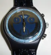 SWATCH Chronograph Silver Star NIB