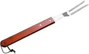 Stainless Steel Skewers Roasting Sticks with Comfortable Wooden Handle Reusable Grill Tool for Barbecue for Fire Pits and Outdoor Cooking
