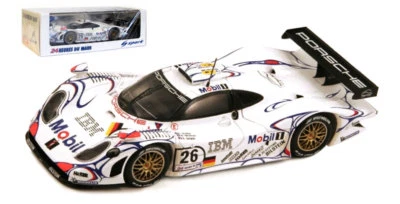 Spark 43LM98 Porsche 911 GT1 #26 Winner Le Mans 1998 - 1/43 Scale
