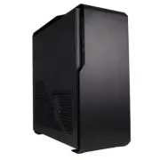 ALmordor Mini Tower SFF ITX Computer PC Case Aluminum for Gaming Desktop, Black
