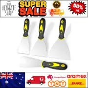 Putty Knife 4Pcs Spackle Knife Set (2, 3, 4, 5 In) Stainless Steel Paint Scraper