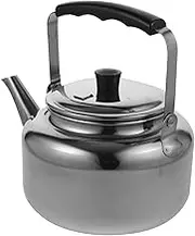 Cabilock Stainless Steel Water Kettle Practical Teakettle for Home Outdoor Camping Suitable for Induction Electric Gas Stoves Easy to Clean Design