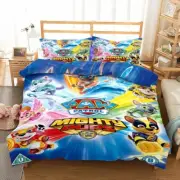 Paw Patrol Mighty Pups Chase Quilt Cover AU Size Single Double Queen Free Post