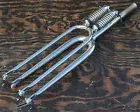 26" Cruiser Bicycle Chrome DUAL SPRINGER FORK RatRod Chopper Vintage Monark Bike