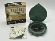 VINTAGE LEUPOLD STEVENS SPORTSMAN COMPASS SURVEYOR'S DIRECTIONAL BEARING READ