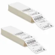 Zebra & Rollo Printers 4000 - 4x6 Fanfold Direct Thermal Shipping Labels 4x6