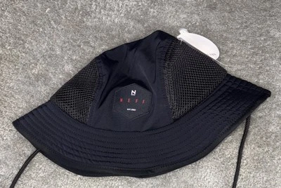 NWT NEFF BLACK LIGHT TRIP BOONY BUCKET HAT, ONE SIZE