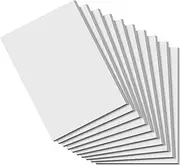 Small Note Pads A6 Pocket Notepad, 10 Pack Server Note Pads 4x6, Memo Pads White Paper, 50 Sheets per Blank Note pads 4x6, Small Writing Pads A6 Mini Scratch Pads for Office School Home Supplies