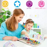 Montessori Slide Puzzle for 3-8 Years Old Wooden Color Matching Puzzle qipVO