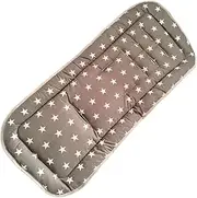 Baby Seat Pad Liner for Stroller - Car Seat Bouncer Pure Cotton Seat Pad | Infant Cushion Pad for Child Safety Seat, Pushchair Pram Stroller and Car