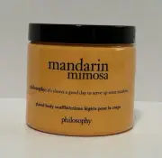 Philosophy Mandarin mimosa Glazed Body Soufflé Cream 16 oz. Discontinued