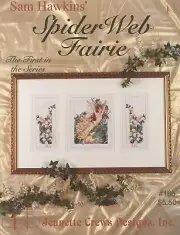 Jeanette Crews Designs Cross Stitch Spider Web Fairie Leaflet by Sam Hawkins
