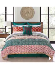 Lush Decor Fashion Bohemian Stripe Comforter