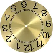 FONDOTIN Upgrade Your Wall Clock This Aluminum Roman Numeral Dial Easy DIY Replacement Part