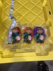 Lot Of 3 PETER PAN - 5" Russ Storybook Troll Dolls NEW IN ORIGINAL BAGS,!