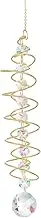 uxcell Suncatchers for Windows Hanging, Sun Catchers Indoor Window Outdoor Hanging Decor Crystal Garden Decor Wedding Birthday Party for Women, Gold AB Style
