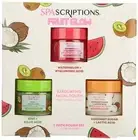 Spascriptions Fruit Glow 3 pc Polish Set Exfoliating Facial Polish w Vit. A,C,E