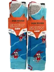 Fox River Kid’s Snow Socks Sock Monkey Ski Kids Large