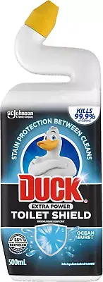 Extra Power Liquid Toilet Cleaner, Stain Remover and Toilet Bowl Freshener, Ocea