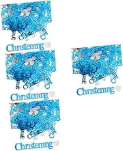 jojofuny Pcs Shower Party Favors Bag Set of Plastic Sequins Safe Easy to Store Decorative for Baptism Birthday Shower