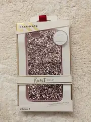 NWT Casemate Hardcase for IPhone 7 with Gold Flakes