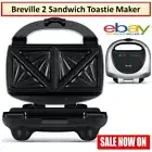 Breville 2 Sandwich Jaffle Press Electric Toastie Maker Machine Breakfast Toast