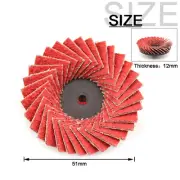 Roll Lock Flap Grinding Grinding Wheels 2inch 50mm Roloc Sanding Flap Disc Wheel