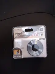 Vivitar Popsnap Digital Camera 1080 HD 44MP 16X Zoom Silver Open Package