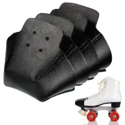 4 Pieces Toe Cap Guards Protectors Toe Caps Artificial Leather Roller Skate C...