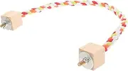 JOINPAYA Climbing Rope Parrot Perch for Chewing Soft Comfortable Accessory for Indoor Outdoor Bird Cage Play for Parakeets and Birds