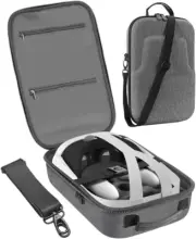 Upgrade Hard Travel Case Compatible with Oculus Quest 3 & Quest VR Gaming Headse
