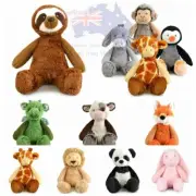Soft Toy "28CM FRANKIE & FRIENDS" TOY KOALA MONKEY LAMB PANDA ELEPHANT FOX SLOTH