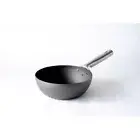 eN Double Fiber Frying Pan Deep 24cm Iron Stainless Steel JAPAN Arnest BRAND