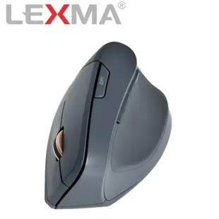 【白米飯3C】又特價LEXMA 雷馬 M985R 人體工學 直立式 無線滑鼠
